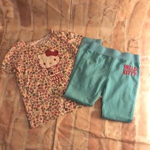 HELLO KITTY - 2 Piece Set (6x/7)